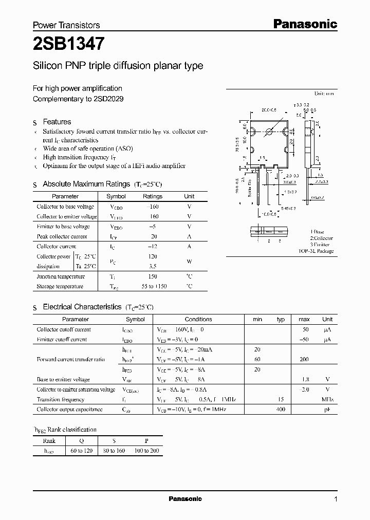 2SB1347_286099.PDF Datasheet