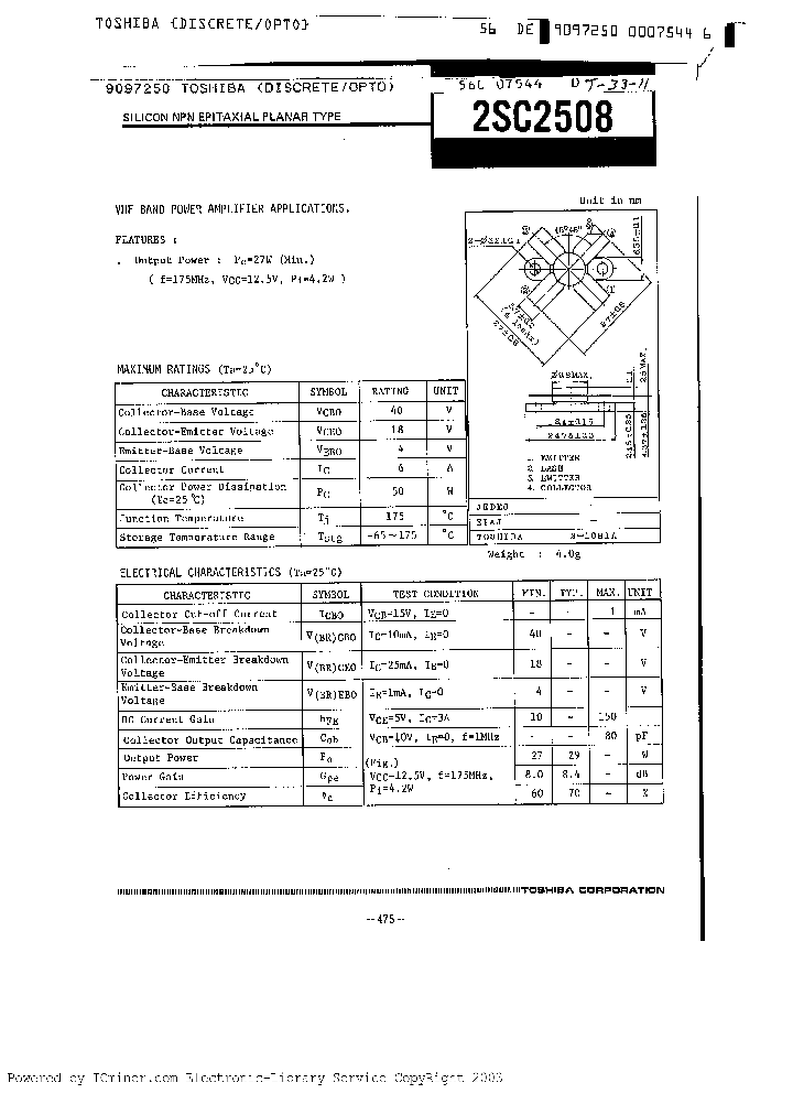 2SC2508_203441.PDF Datasheet