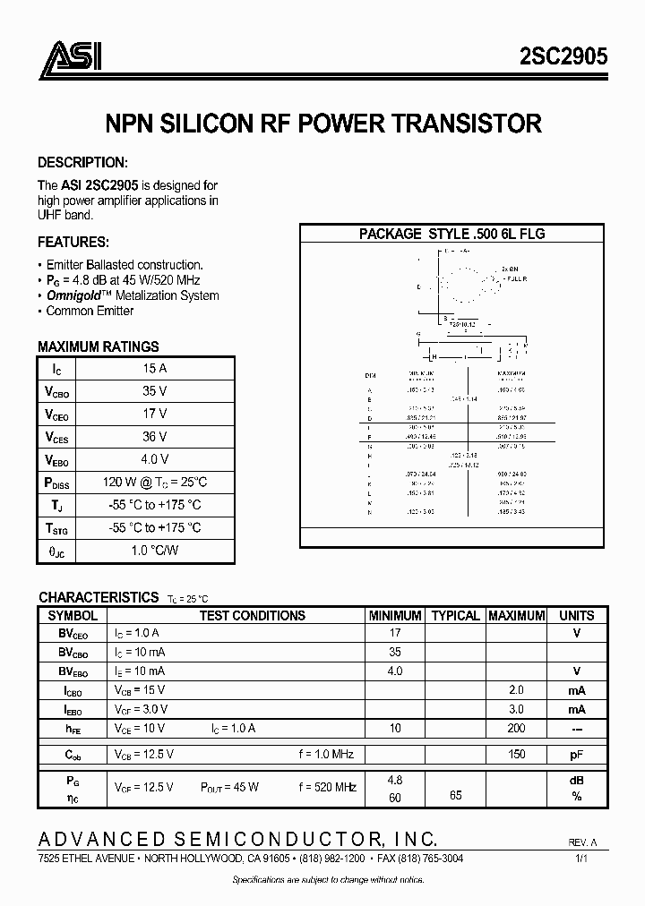 2SC2905_241821.PDF Datasheet