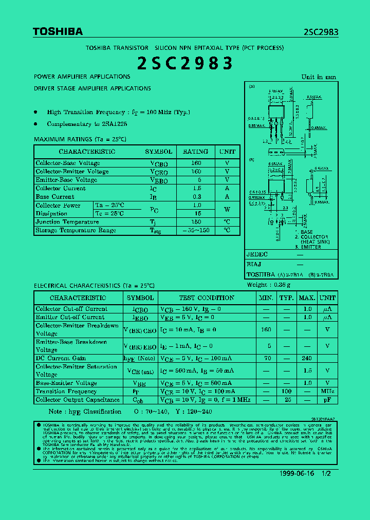 2SC2983_206740.PDF Datasheet