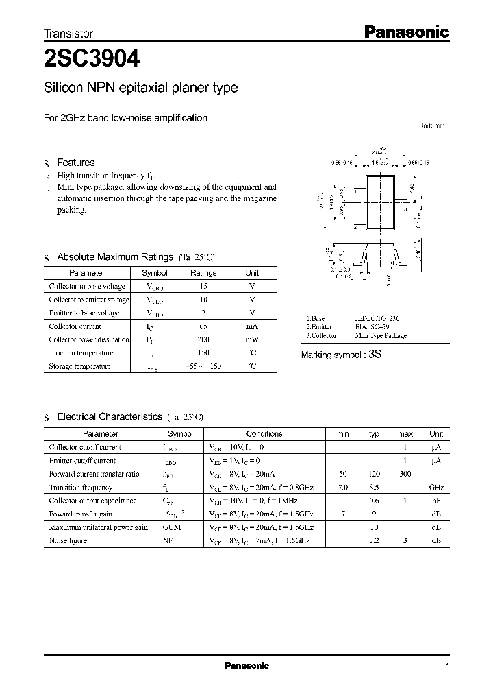2SC3904_279167.PDF Datasheet