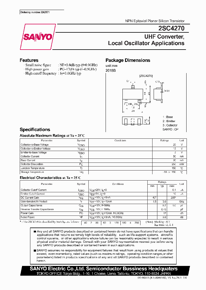 2SC4270_291861.PDF Datasheet