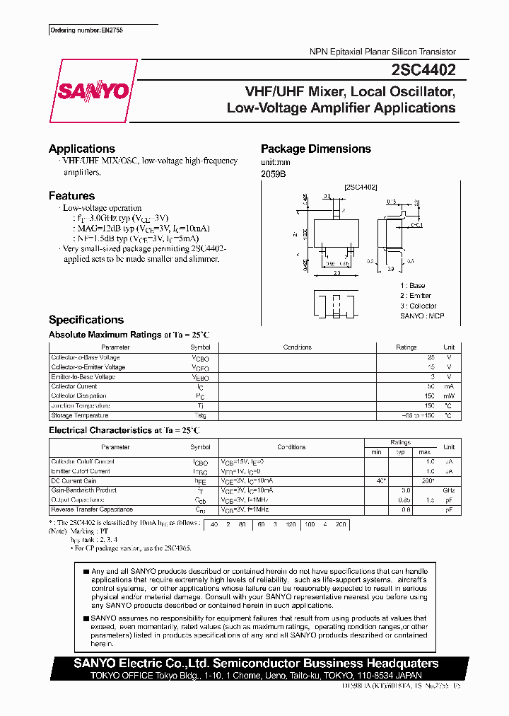 2SC4402_283692.PDF Datasheet