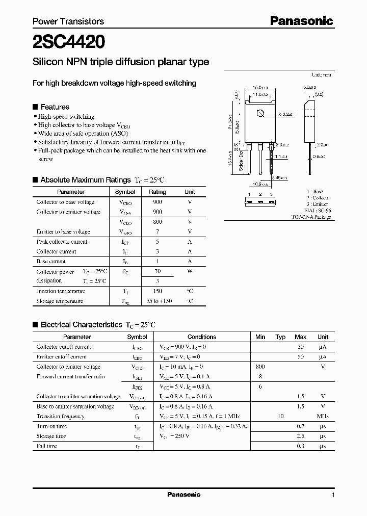 2SC4420_277696.PDF Datasheet