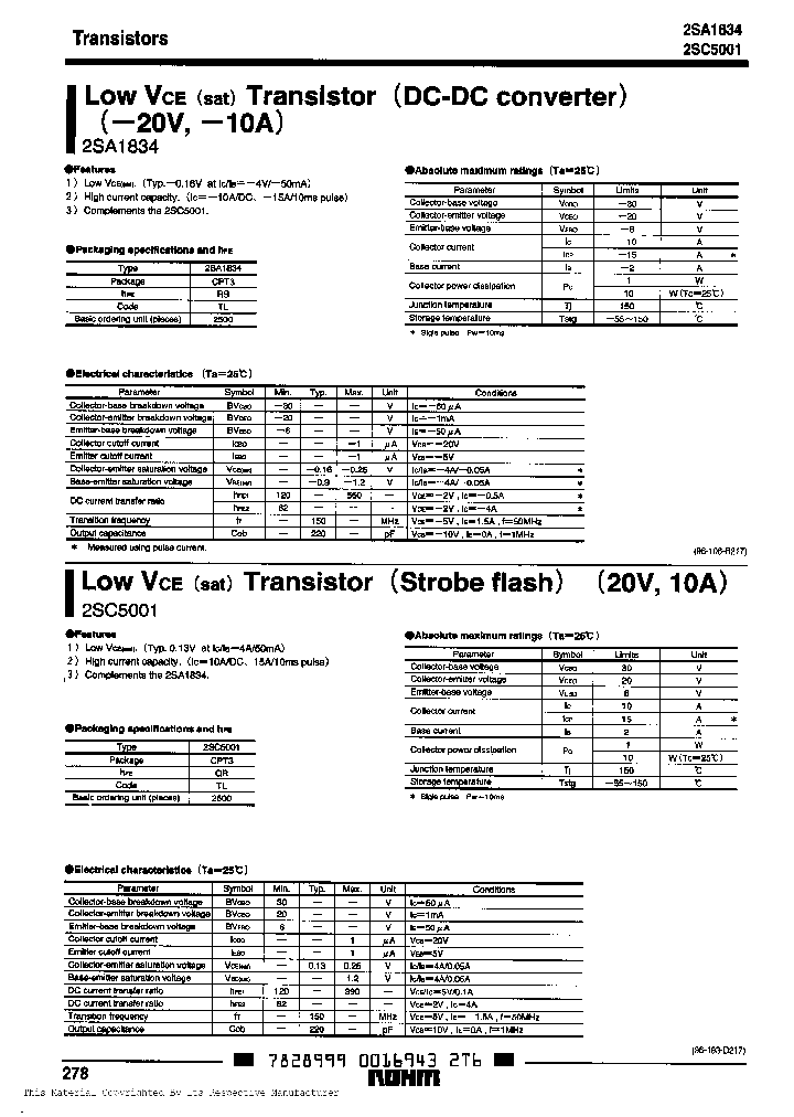 2SC5001_291174.PDF Datasheet