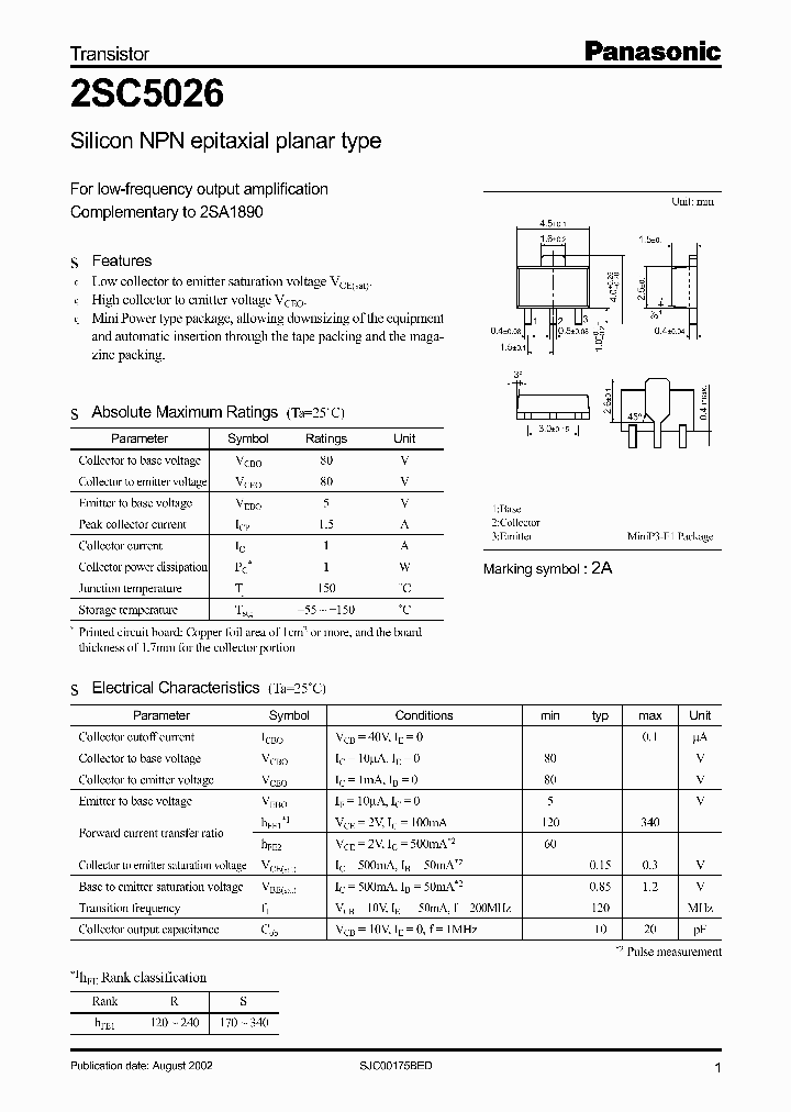 2SC5026_287865.PDF Datasheet