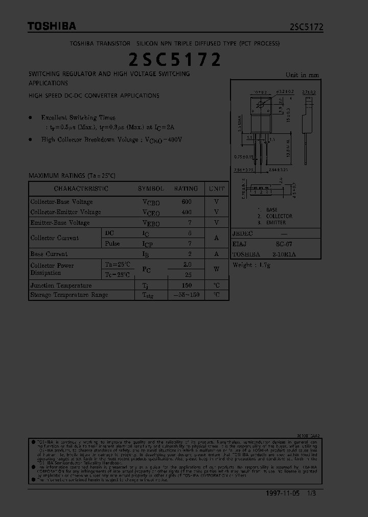 2SC5172_291705.PDF Datasheet