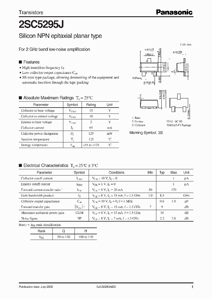 2SC5295J_274973.PDF Datasheet