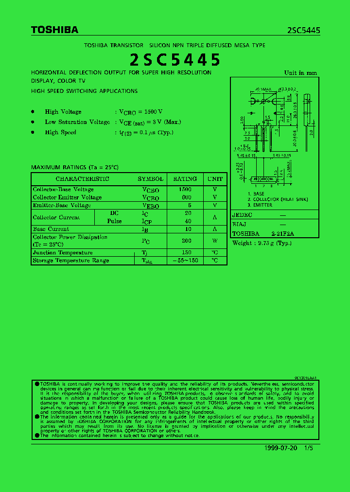 2SC5445_291958.PDF Datasheet