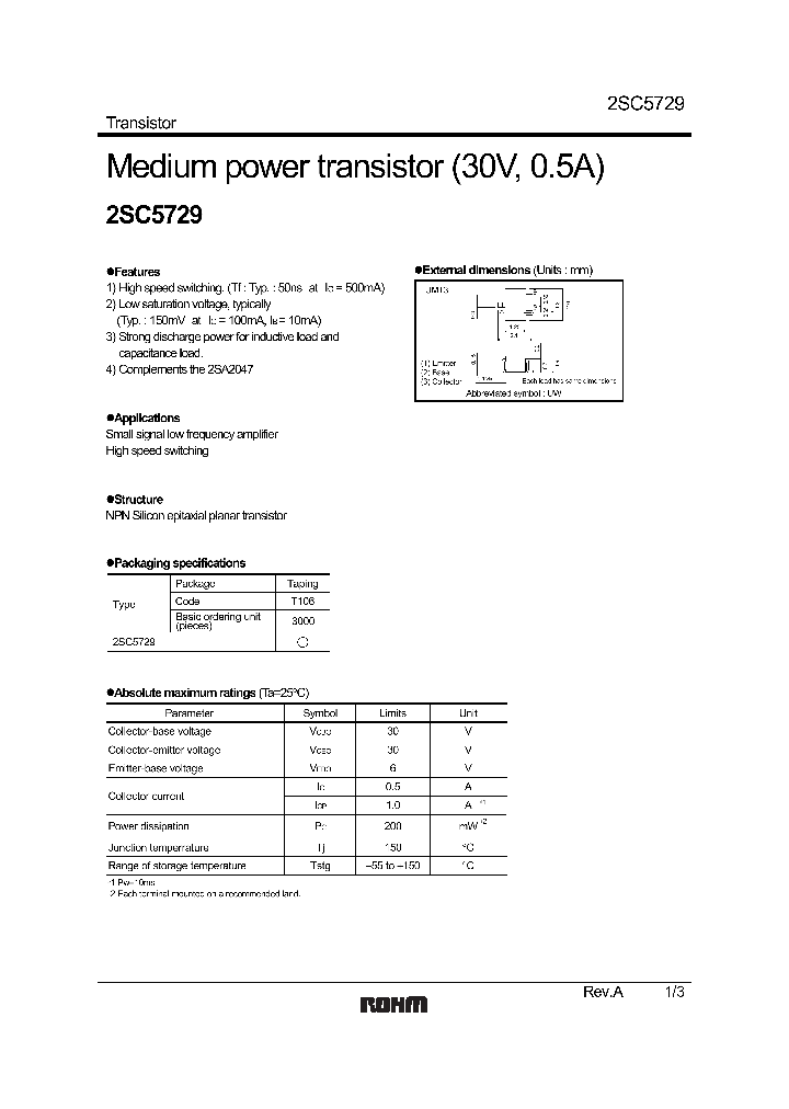 2SC5729_245932.PDF Datasheet