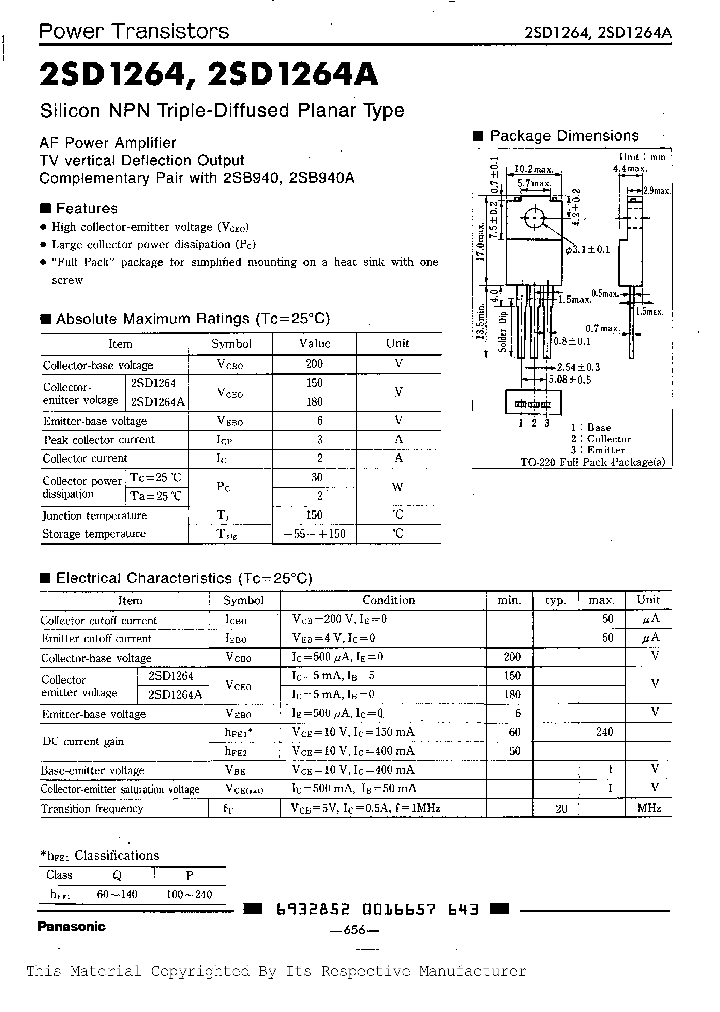 2SD1264A_286217.PDF Datasheet