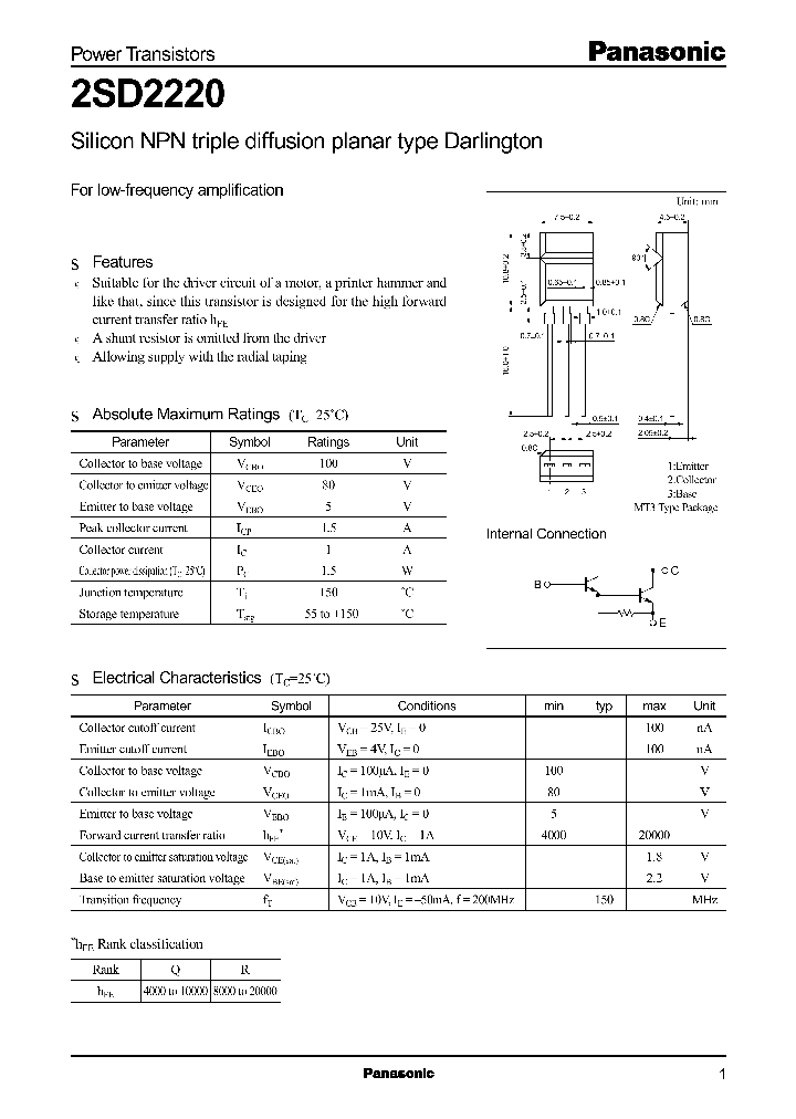 2SD2220_265499.PDF Datasheet