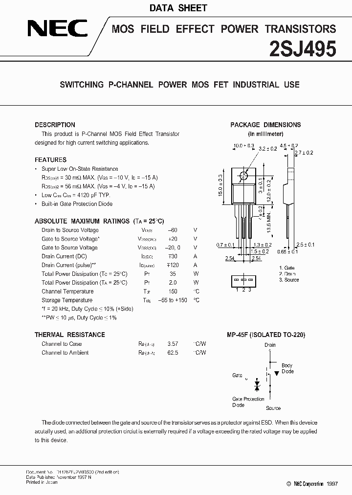 2SJ495_12903.PDF Datasheet