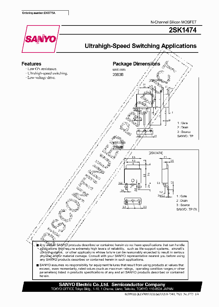 2SK1474_207619.PDF Datasheet