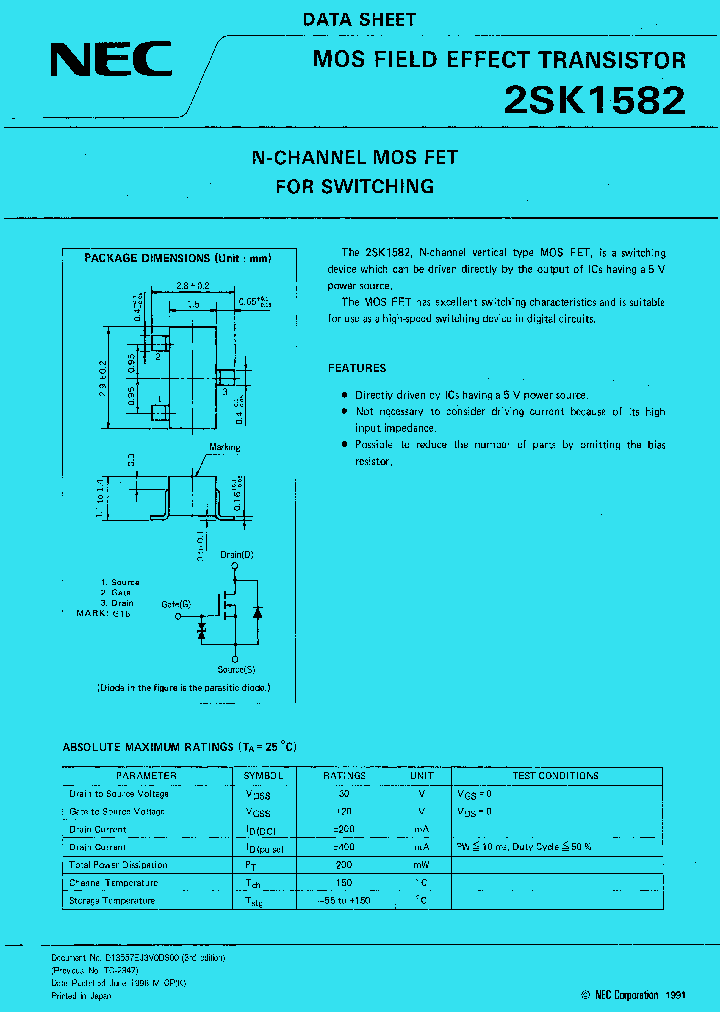 2SK1582_288231.PDF Datasheet