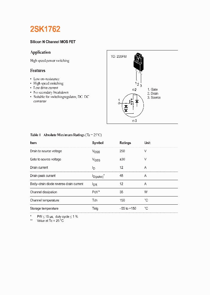 2SK1762_275597.PDF Datasheet