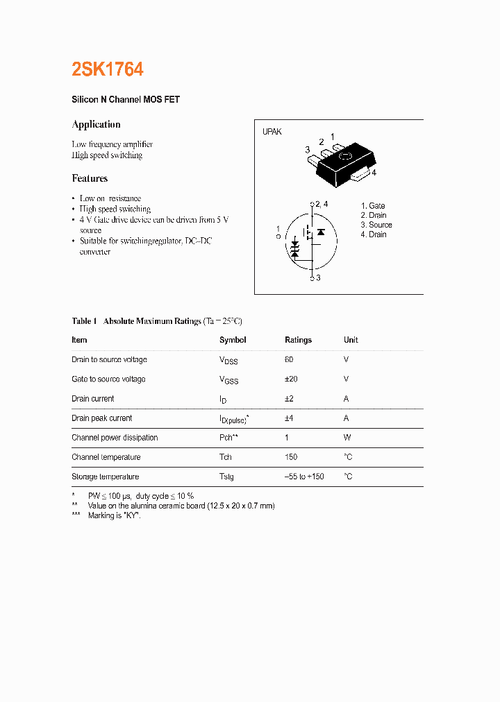 2SK1764_275596.PDF Datasheet