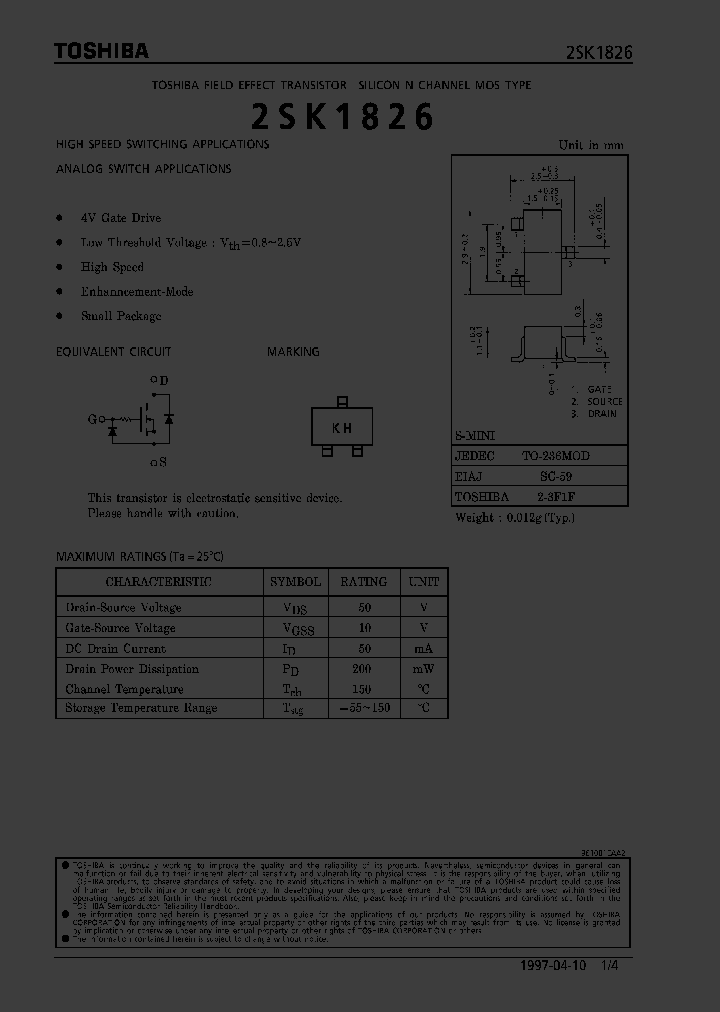 2SK1826_296164.PDF Datasheet