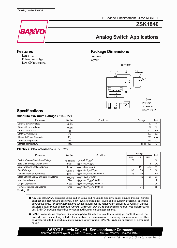 2SK1840_278968.PDF Datasheet