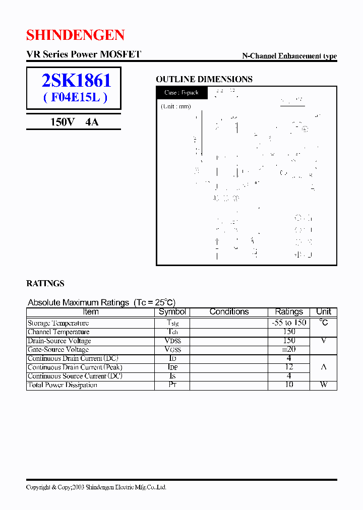 2SK1861_282456.PDF Datasheet