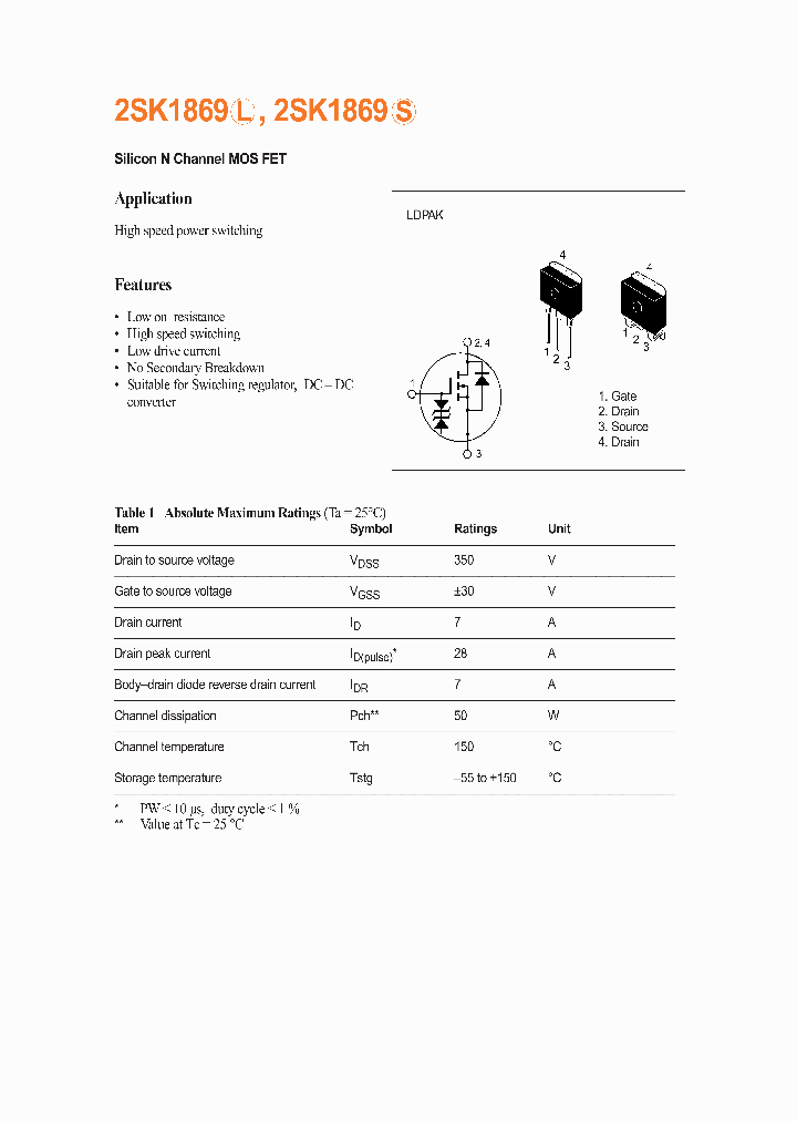 2SK1869_299790.PDF Datasheet