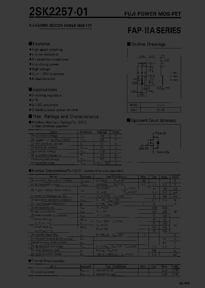 2SK2257-01_203327.PDF Datasheet