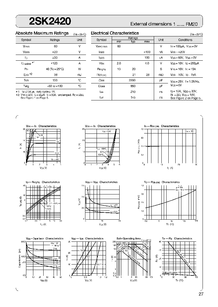 2SK2420_303015.PDF Datasheet