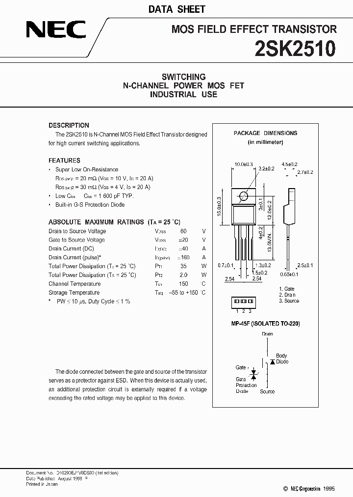 2SK2510_283013.PDF Datasheet