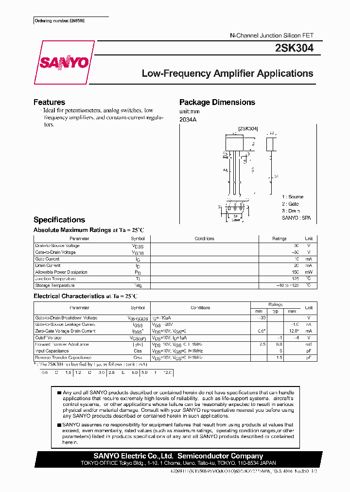 2SK304_207188.PDF Datasheet