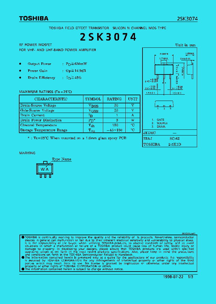 2SK3074_272043.PDF Datasheet
