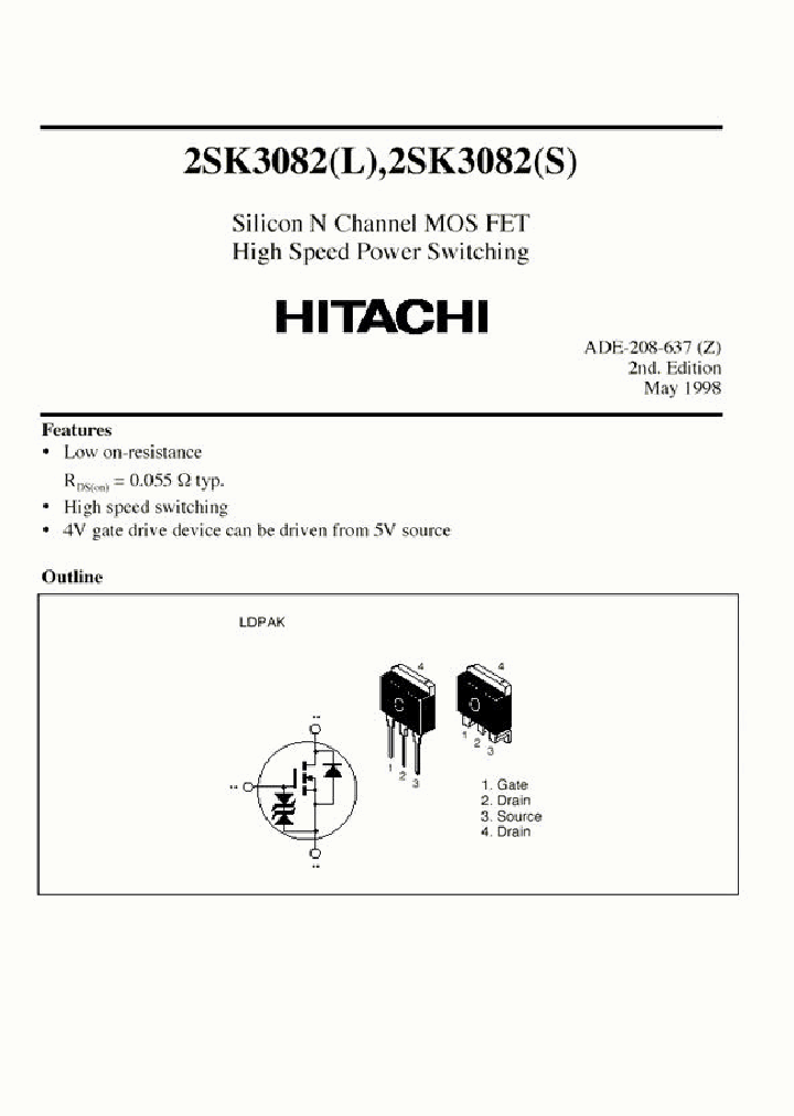 2SK3082_278935.PDF Datasheet