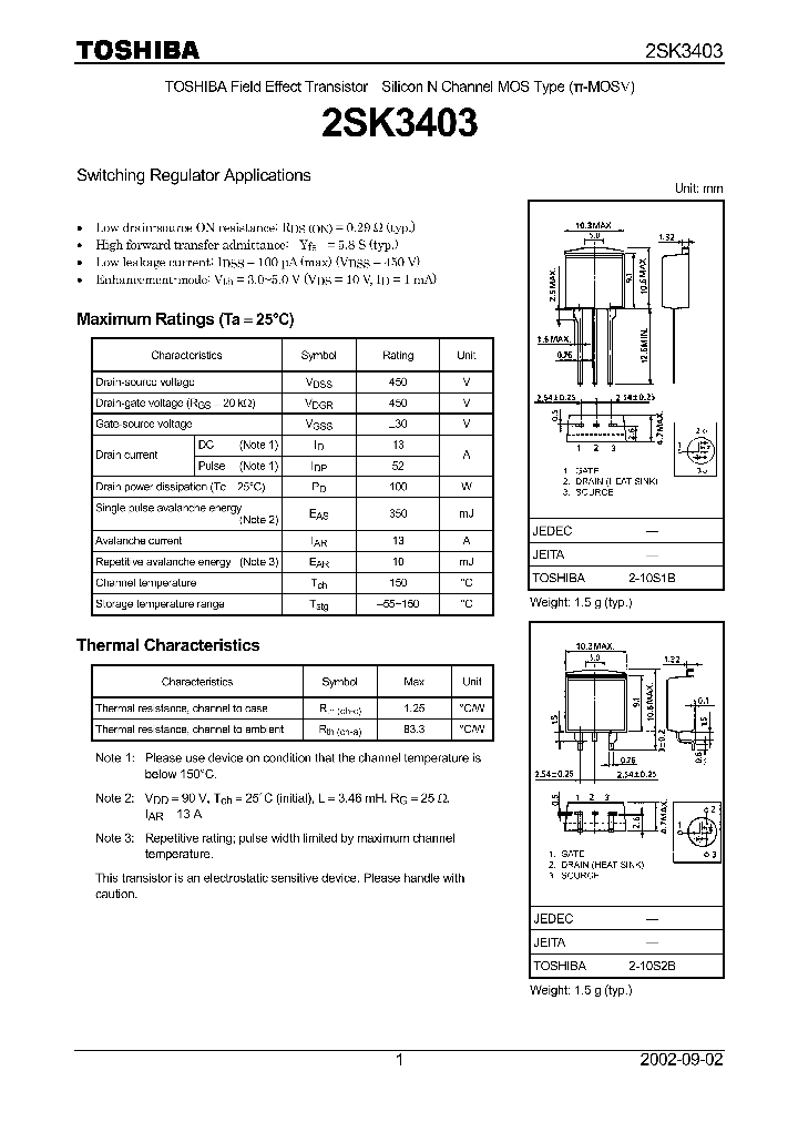 2SK3403NBSP_283234.PDF Datasheet