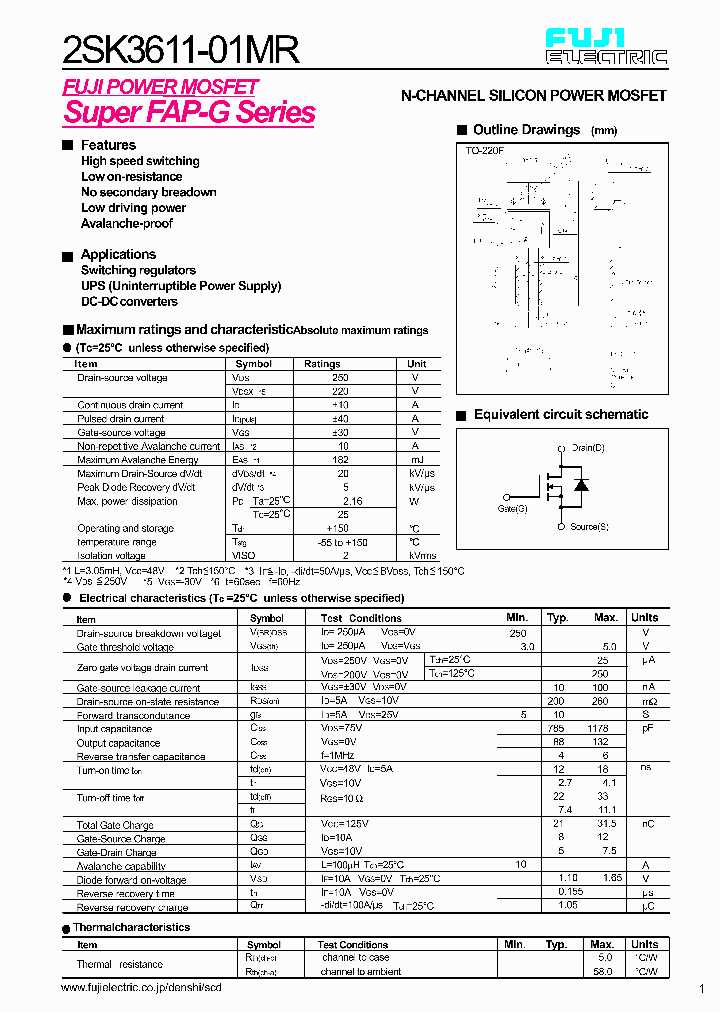 2SK3611_254392.PDF Datasheet