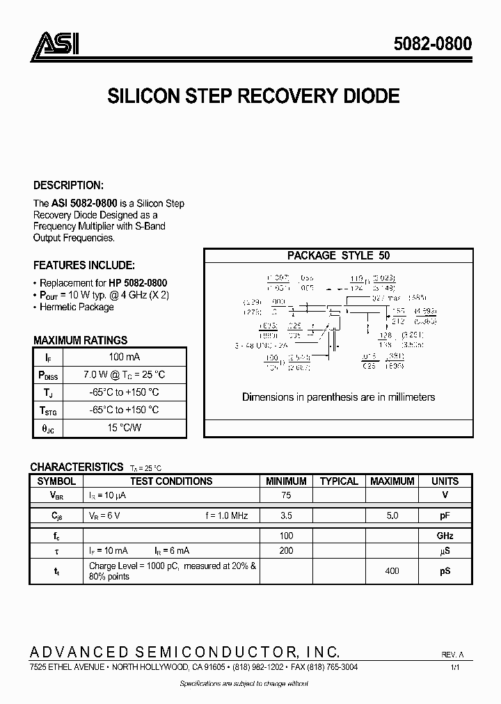 5082-0800_286117.PDF Datasheet