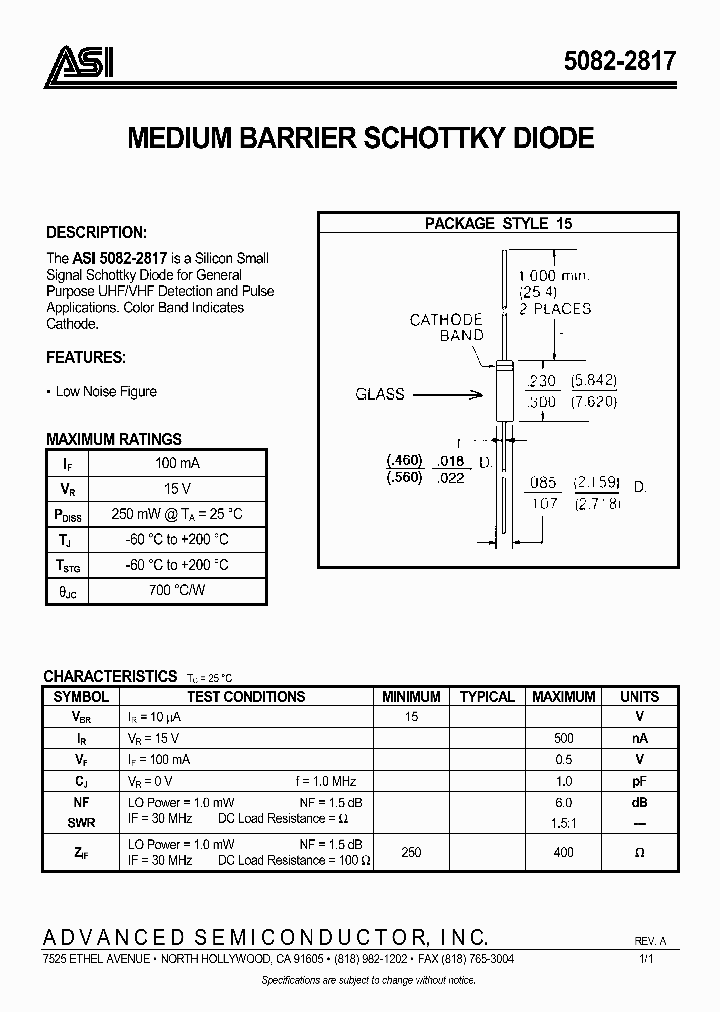 5082-2817_286867.PDF Datasheet