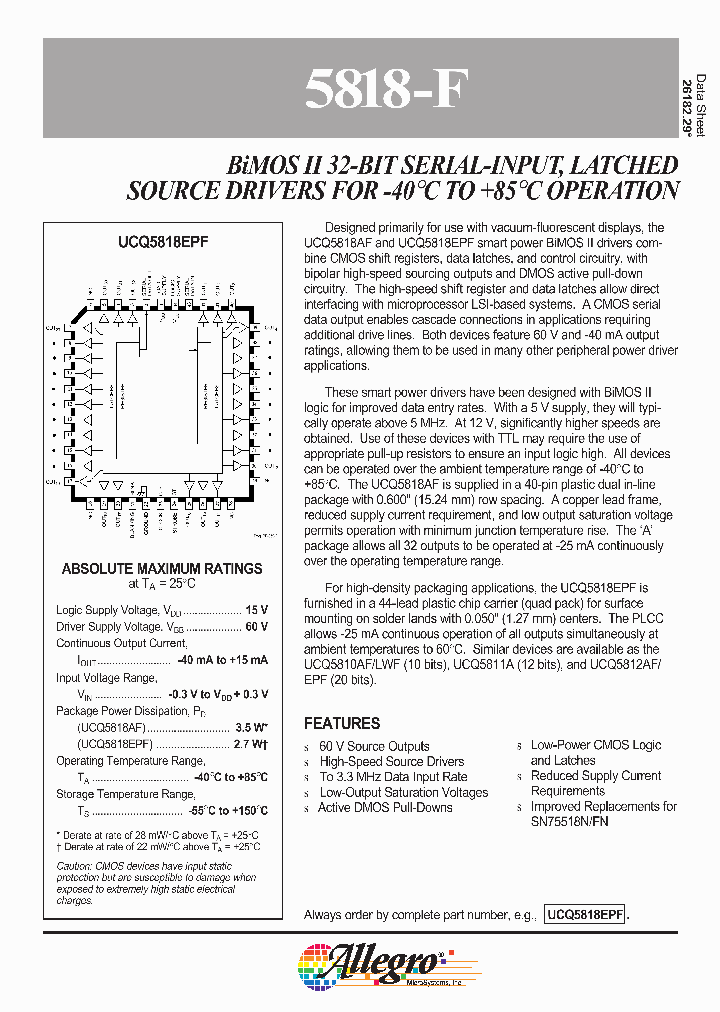 5818-F_292581.PDF Datasheet
