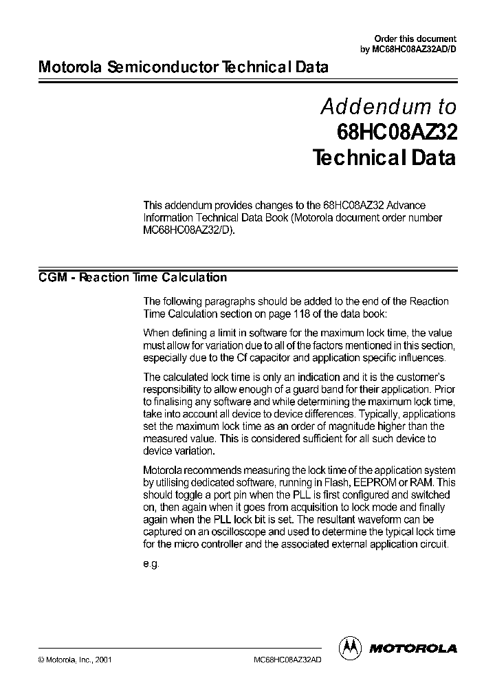 68HC08AZ32_279928.PDF Datasheet