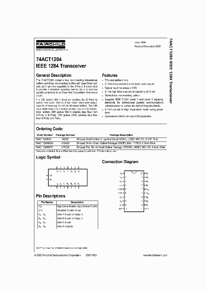 74ACT1284_287027.PDF Datasheet
