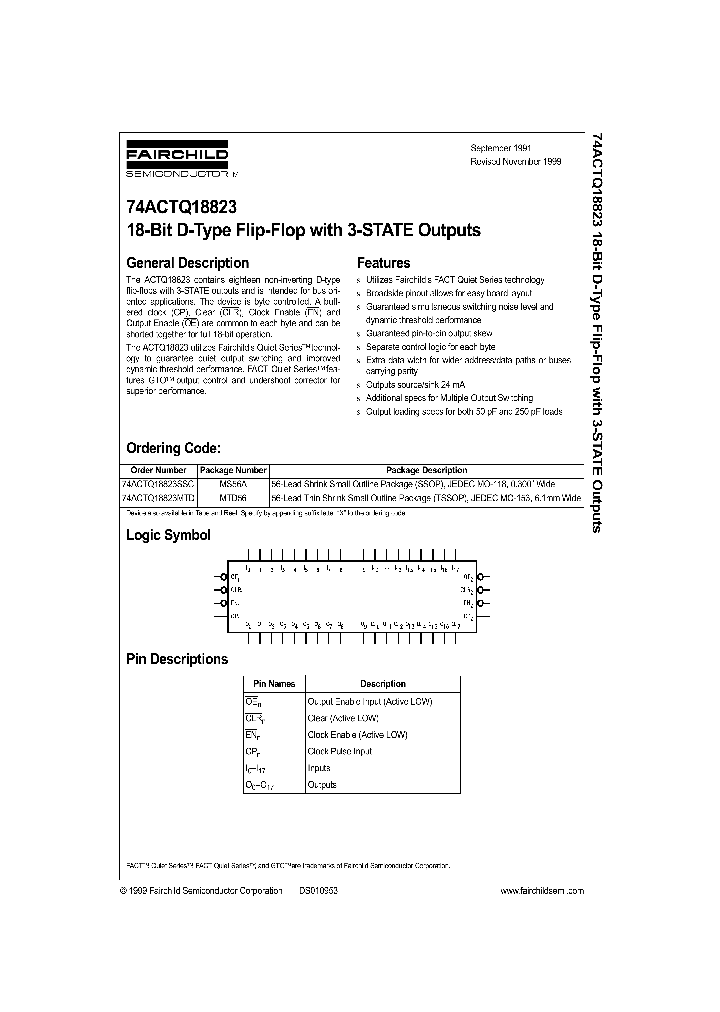 74ACTQ18823_284586.PDF Datasheet