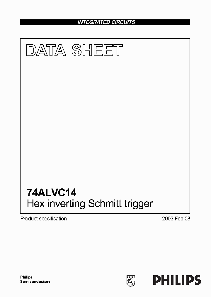 74ALVC14_287794.PDF Datasheet