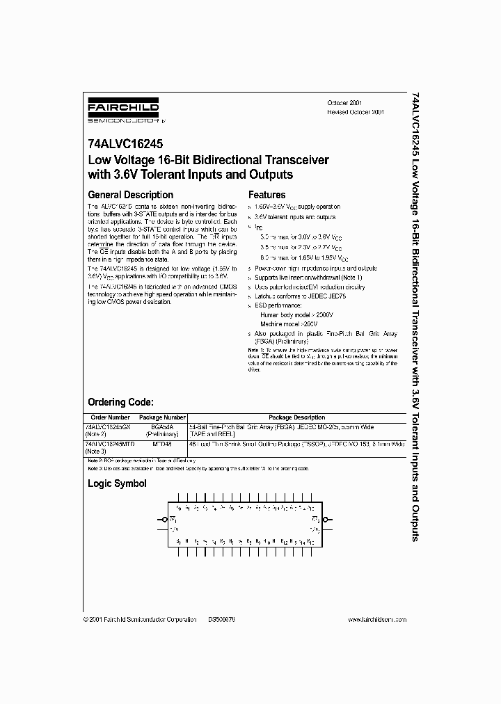74ALVC16245_277993.PDF Datasheet
