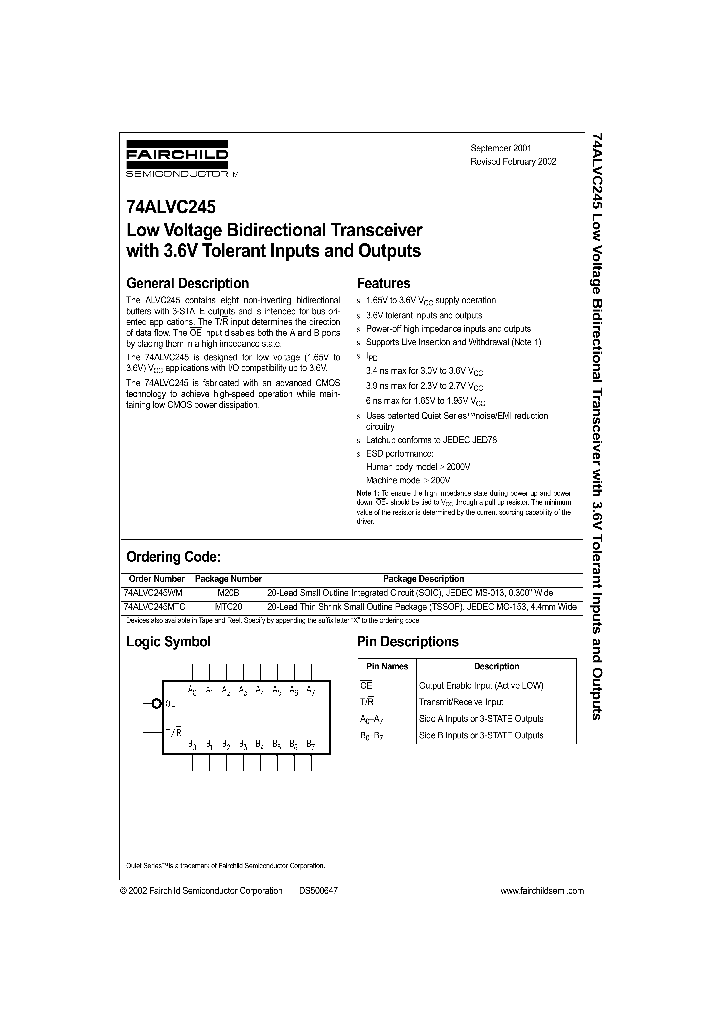 74ALVC245_280545.PDF Datasheet