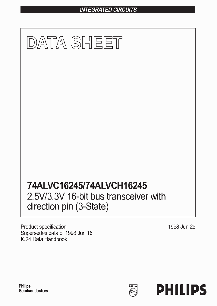 74ALVC16245_277994.PDF Datasheet