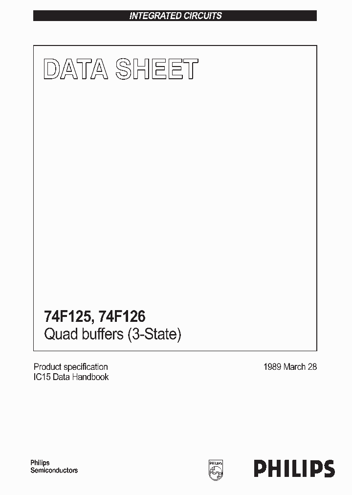 74F126_248481.PDF Datasheet