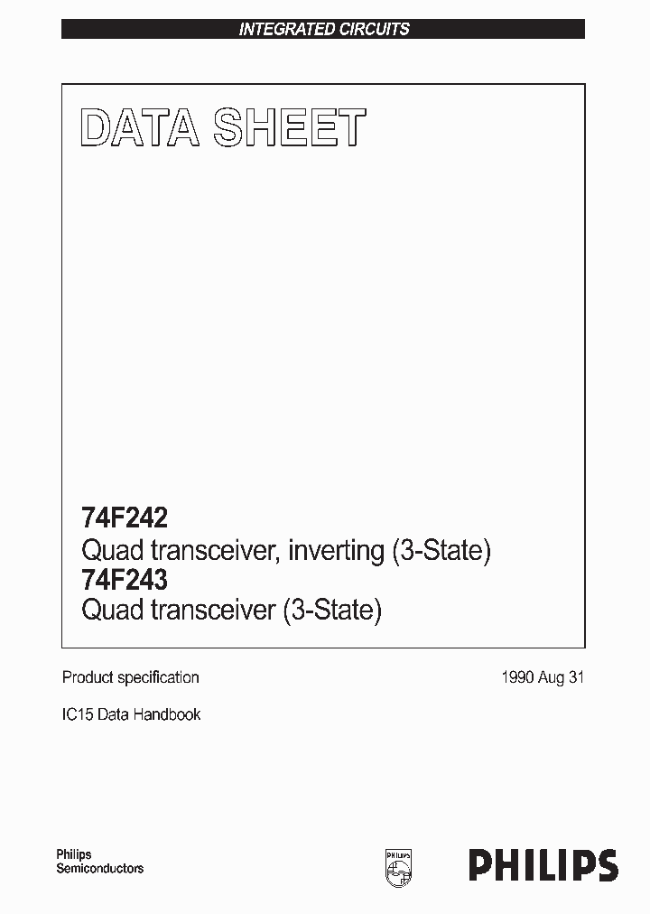 74F242_296422.PDF Datasheet