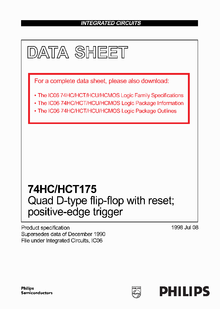 74HCHCT175_288123.PDF Datasheet