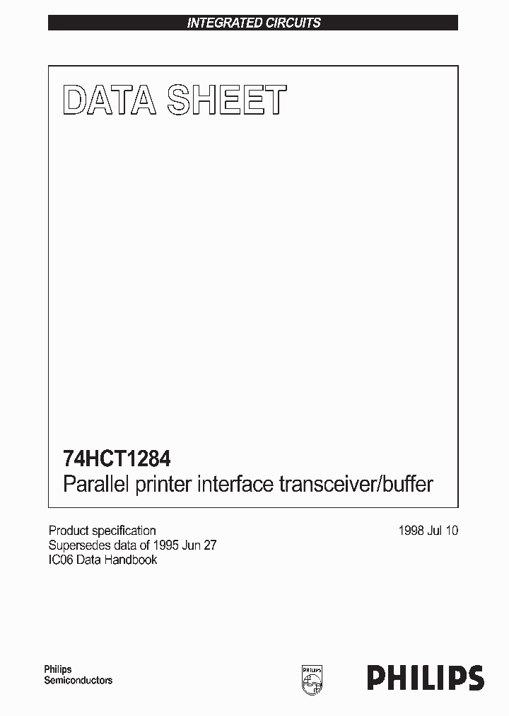 74HCT1284_287029.PDF Datasheet