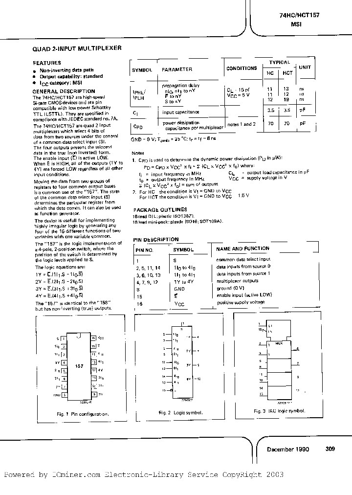 74HCT157N_203438.PDF Datasheet