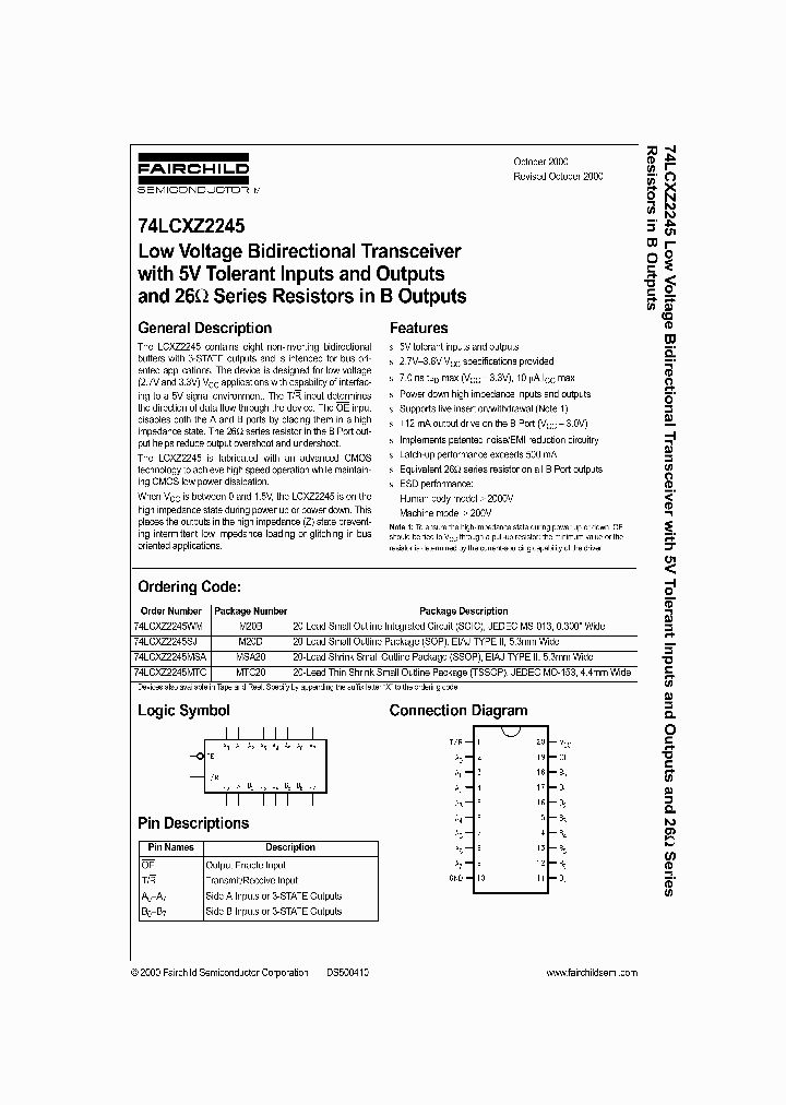 74LCXZ2245_275579.PDF Datasheet