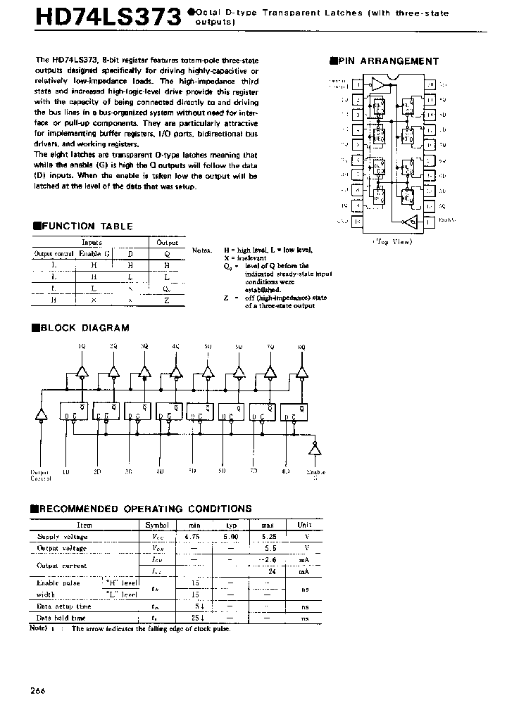 HD74LS373PDIP_255749.PDF Datasheet